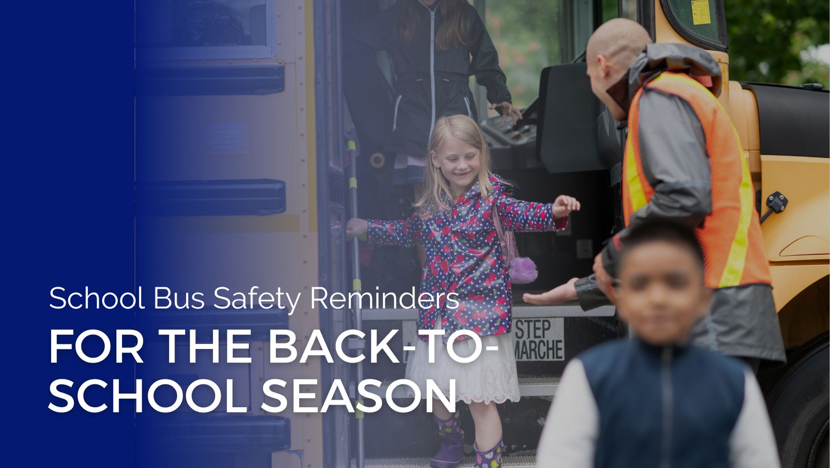 School Bus Community Safety Reminders | Management Plus