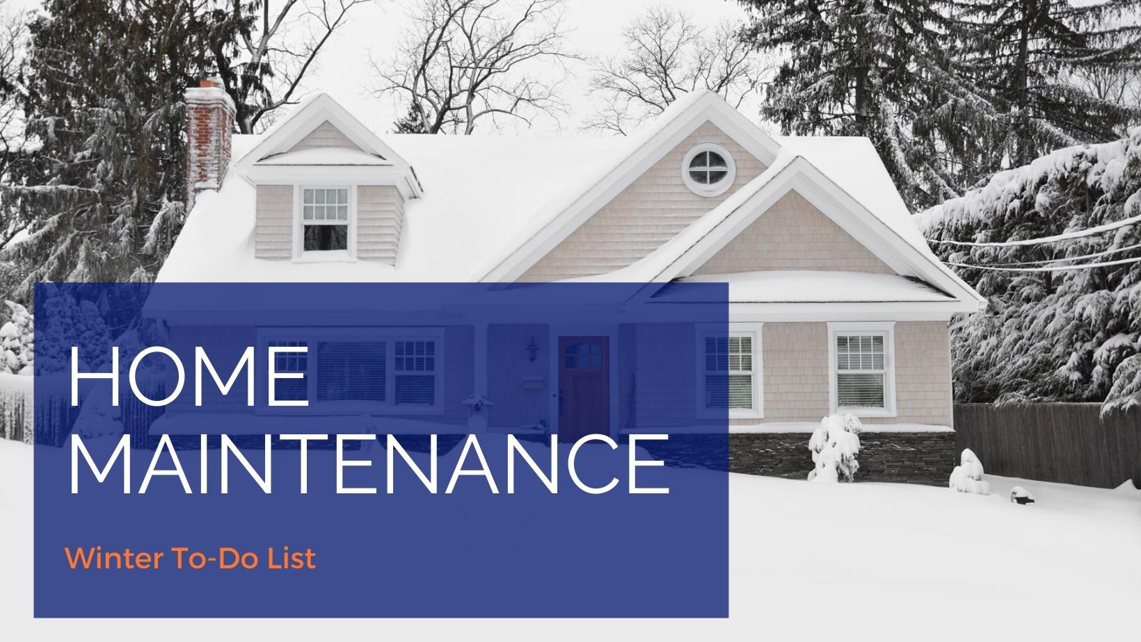 Winter Maintenance To-Do List | Management Plus